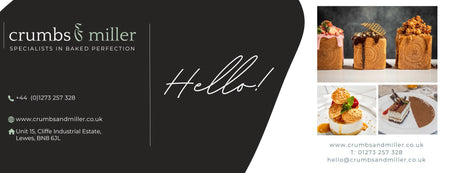 A welcome from Crumbs & Miller