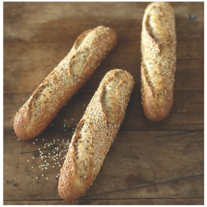 Triple Grain Demi Baguette