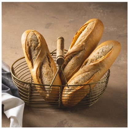 Cuisine de France White Petit Pain for food service.