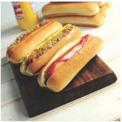 Americana Jumbo Hot Dog Roll 8.5"