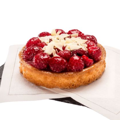 Raspberry & White Chocolate Tartlet