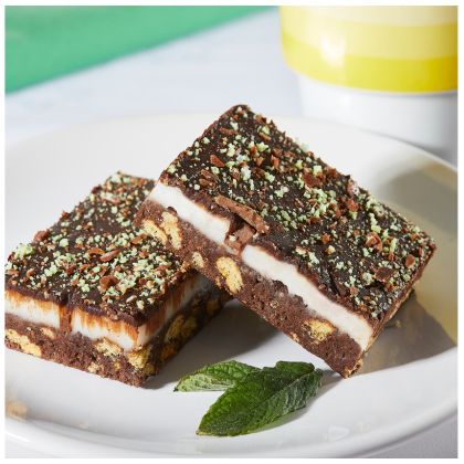 Cuisine de France Mint Chocolate Slice Traybake