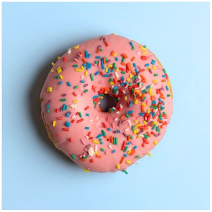 The Homer plant based doughnut