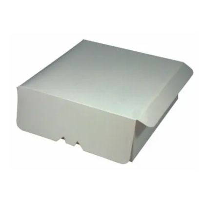 Plain White Quick Service Box 6x6x3"