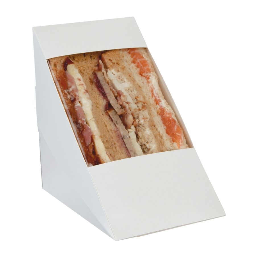 Sandwich Box Triple Fill With Window